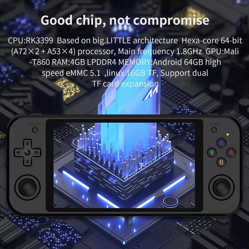 Anbernic RG552 Retro Game Console Android Linux Dual OS 10000 GAMES Anbernic RG552 Retro Game Console Android Linux Dual OS 10000 GAMES